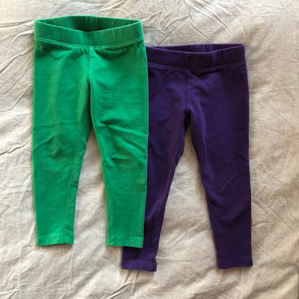 Two Primary Cozy Leggings 3T